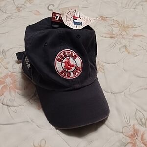 NWT Boston Red Sox Dark Blue Baseball Cap (Has JetBlue text on side)